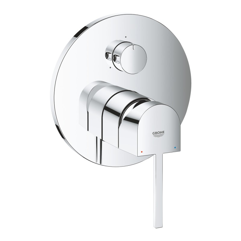 Grohe Plus Смеситель однорычажный с переключателем на 3положения (24093003)