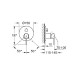 Grohe Plus Смеситель однорычажный с переключателем на 3положения (24093003)
