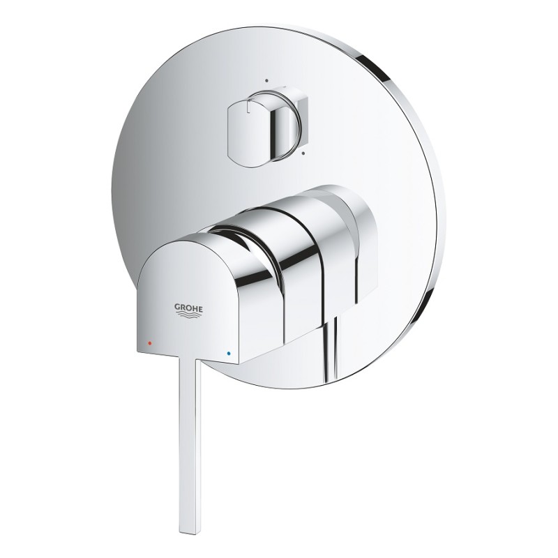 Grohe Plus Смеситель однорычажный с переключателем на 3положения (24093003)