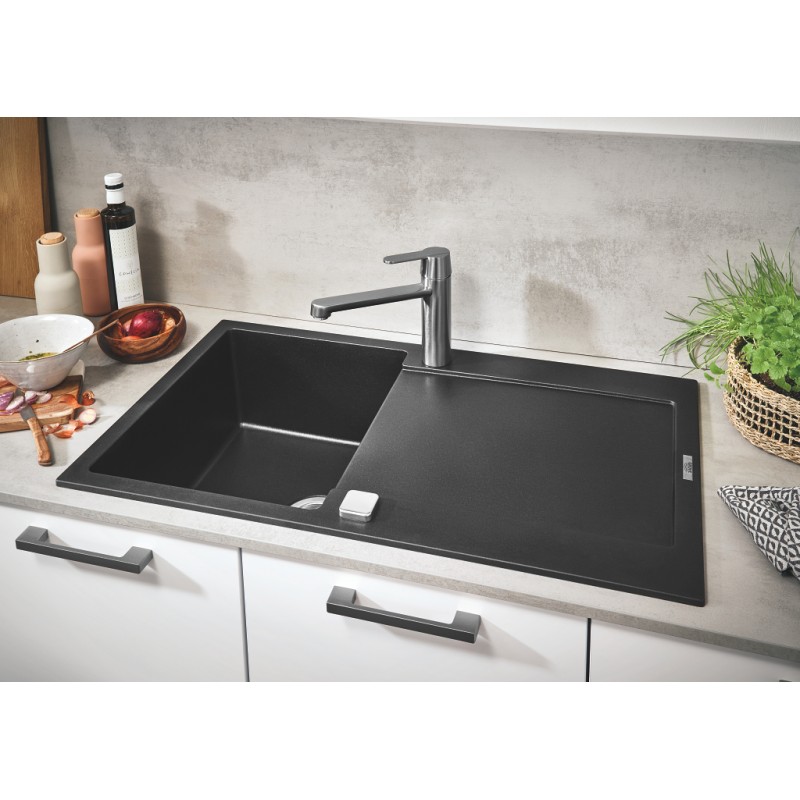 Grohe Мойка для кухни 860 х 500 мм, Granite Black (31644AP0)