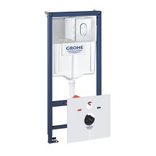 Grohe Rapid SL комплект 4-в-1 для подвесного унитаза (кнопка Arena Cosmopolitan)  (38929000)