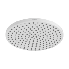 Верхний душ hansgrohe Raindance S 240 1jet PowderRain EcoSmart 27624700, белый матовый