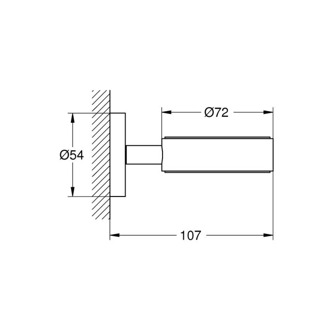 Grohe Essentials Тримач для склянки чи мильниці (40369GN1)