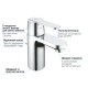 Grohe QuickFix Get Одноважільний змішувач для раковини S-Size  (32883000)