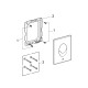 Grohe Панель смыва для унитаза GROHE Start вертикальная (38964P00)