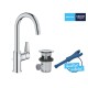 Grohe QuickFix StartEdge Смеситель однорычажный для раковины L-Size (24201001)