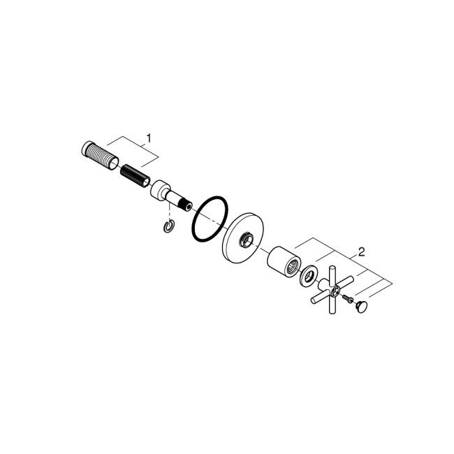 GROHE SPA Atrio Накладная панель скрытого вентиля (19069003)