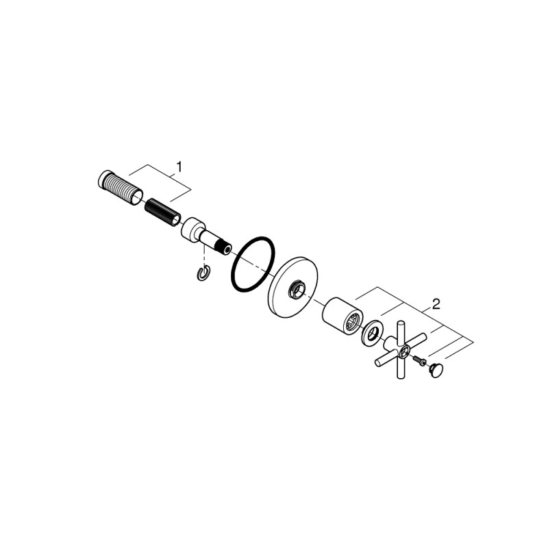 GROHE SPA Atrio Накладная панель скрытого вентиля (19069003)