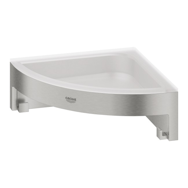 Grohe QuickFix Start Cube Полочка для душа, угловая, с держателем (41106DC0)