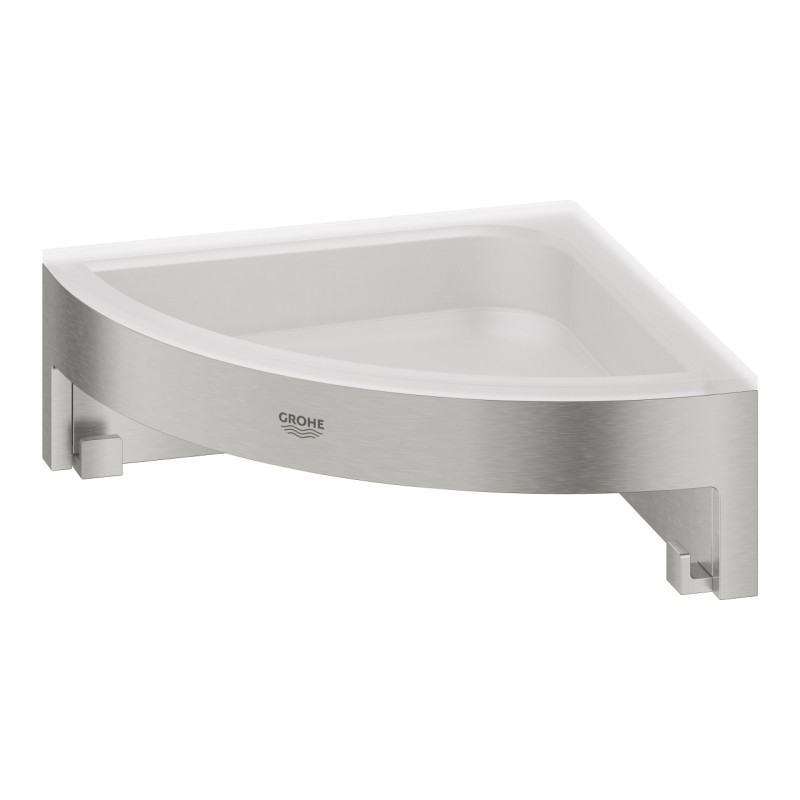 Grohe QuickFix Start Cube Полочка для душа, угловая, с держателем (41106DC0)