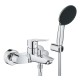 Grohe QuickFix Start Однорычажный смеситель для ванны + душевой набор (25283002)