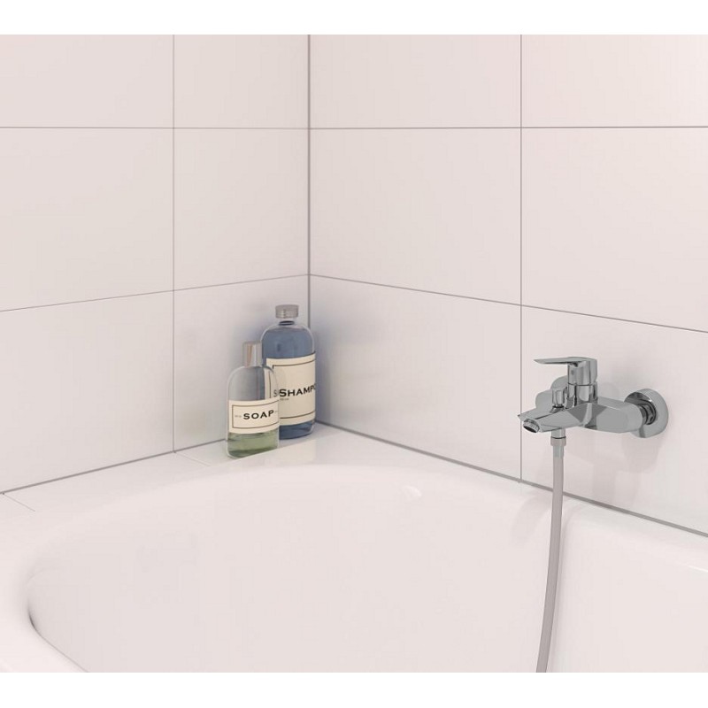 Grohe QuickFix Start Однорычажный смеситель для ванны + душевой набор (25283002)
