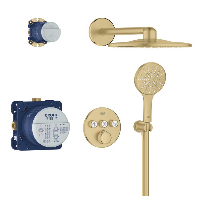 Grohe Grohtherm SmartControl Прихована душова система з Rainshower SmartActive 310 (34863GN0)