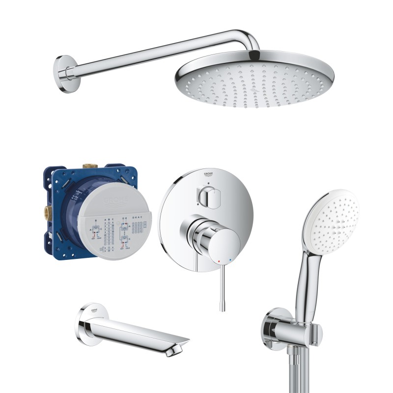 Grohe Essence Скрытая душевая система с Tempesta 250 (UA26417SC1)