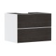 Тумба Xevolos E 780/550, с 2 ящиками для консоли с вырезом посередине, 54187730 Matt White