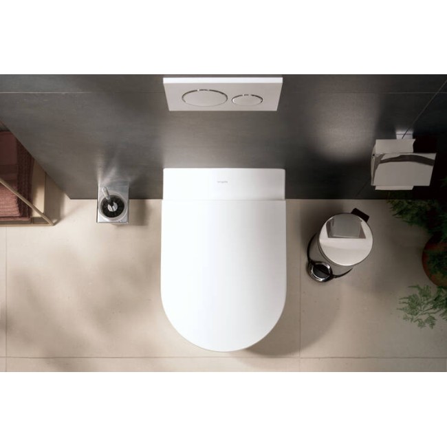 Сиденье и крышка hansgrohe EluPura Original S для унитаза 60148450, SoftClose
