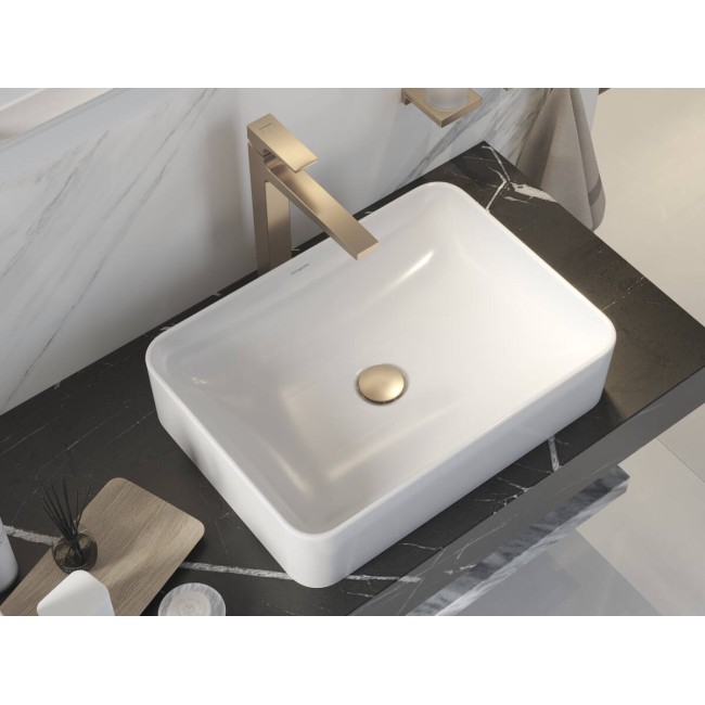 Умывальник накладной без перелива hansgrohe Xuniva Q SmartClean 61075450