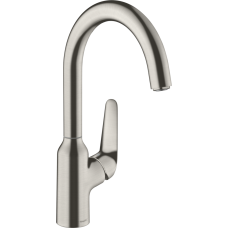 Смеситель hansgrohe Focus M42 для кухонной мойки 71802800 под сталь
