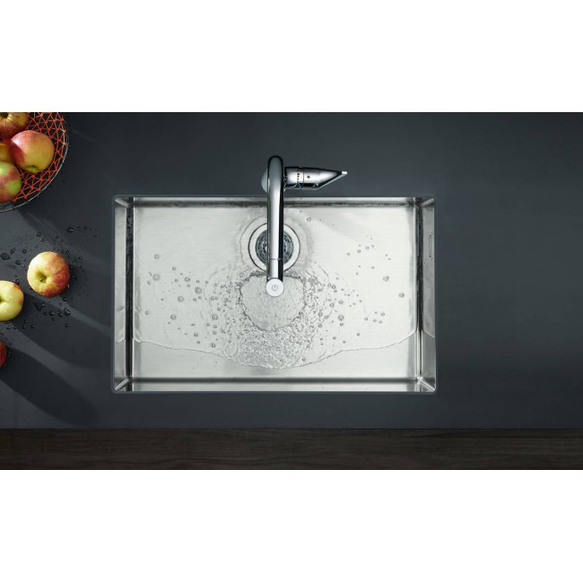 Змішувач hansgrohe Metris Select M71 для кухонної мийки, хром 73803000