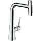 Смеситель hansgrohe Metris Select M71 для кухонной мойки с выдвижным душем, хром 73822000