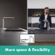 Змішувач hansgrohe Aquno Select M81 для кухонної мийки з висувним душем, чорний матовий 73830670