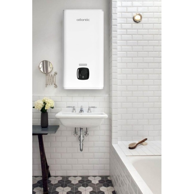 Водонагреватель бытовой электрический Atlantic Vertigo Steatite Essential 80 MP-065 2F 220G (1500W)