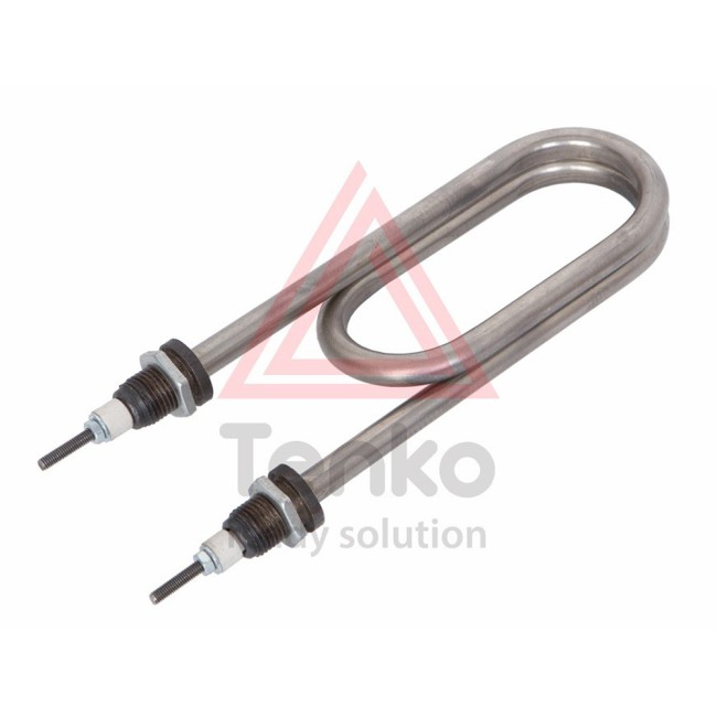 Тэн нержавейка 2,0 кВт, Д-10, М16х1,5, R21 скрепка