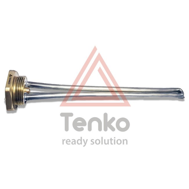 Тэн радиаторный 1 1/4" 1,2 кВт,L=305мм  резьба правая