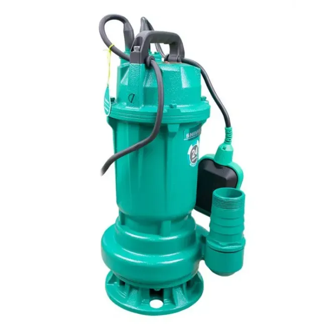 Насос дренажно-фекальний Shimge WQD10-10-0.75L1F 0,75 кВт Н 16 м, Q 283 л/хв