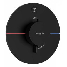 Термостат hansgrohe ShowerSelect Comfort S для душа 15553670 черный матовый