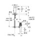 Grohe BauClassic Смеситель однорычажный для биде (32864000)