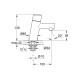 Grohe Concetto Вертикальный вентиль XS-Size (32207001)