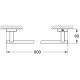 Grohe Essentials Cube Держатель для банного полотенца 600 мм (40509001)