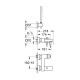 Grohe Eurocube Смеситель однорычажный для ванны (23141000)
