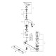 Grohe Eurocube Смеситель однорычажный для раковины M-Size (23445000)