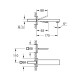 Grohe Eurocube Joy Смеситель для раковины на два отверстия M-Size (19997000)