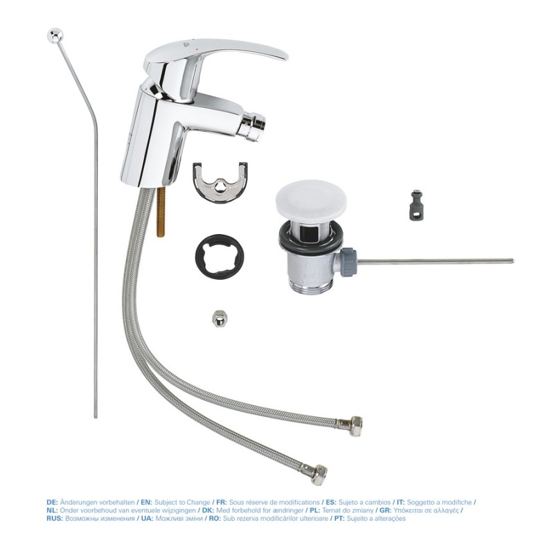 Grohe Eurosmart Смеситель однорычажный для биде S-Size (32929002)