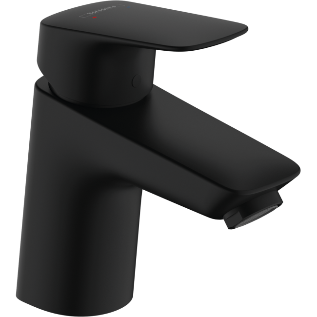 Набор смесителей для ванной 3 в 1 hansgrohe Logis 20240007 (71077670, 71600670, 24161670) черный матовый