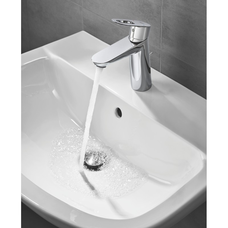 Grohe BauLoop Смеситель однорычажный для раковины M-Size (23762000) Grohe BauLoop Смеситель однорычажный для раковины M-Size (23762000)