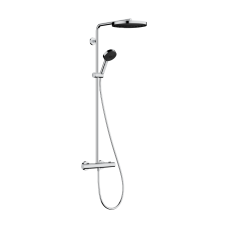 Душова система hansgrohe Pulsify S Puro Showerpipe EcoSmart 260 1jet з термостатом 24237000 хром