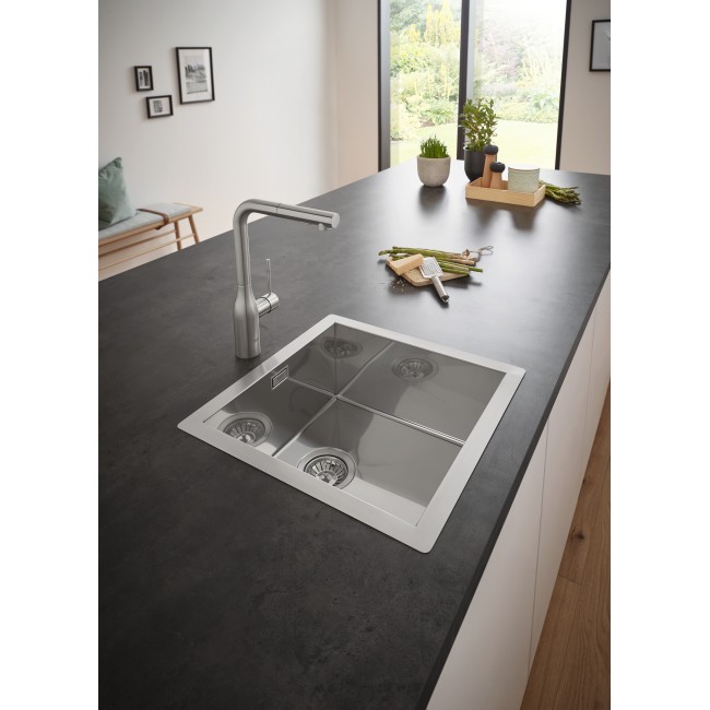 Grohe Мойка для кухни 550 x 450 мм, 1 чаша, матовая (31726SD0)