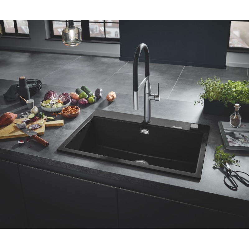 Grohe Мойка для кухни 780 x 510 мм, Granite Black (31652AP0)