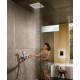 Верхній душ hansgrohe Raindance Е 1 jet 400/400, 26252670 чорний матовий