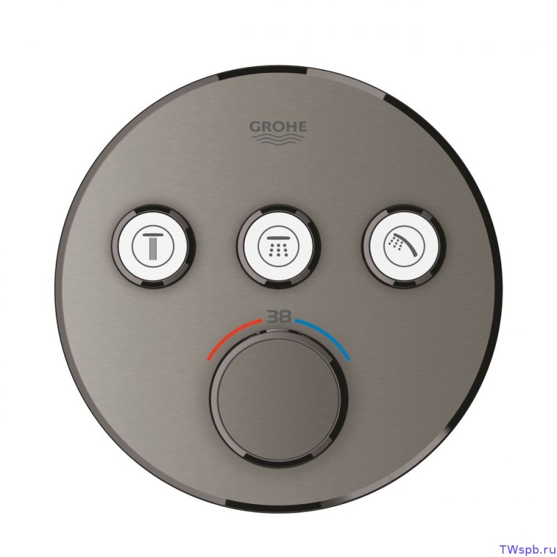 Grohe Grohtherm SmartControl Термостат для встраиваемого монтажа на 3 выхода (29121AL0)