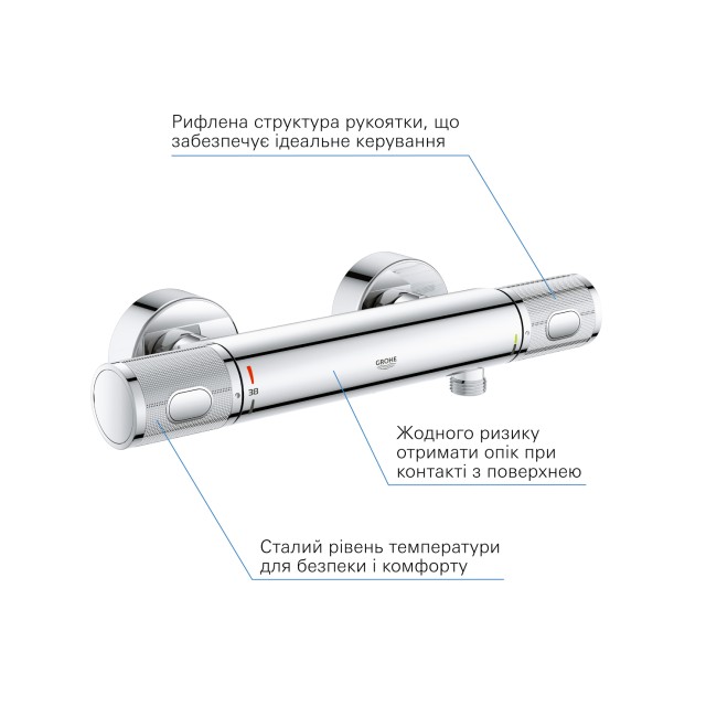 Grohe Grohtherm 1000 Performance Термостат для душа (34776000)