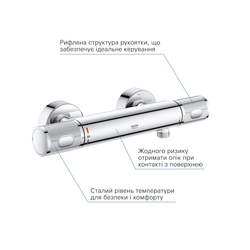 Grohe Grohtherm 1000 Performance Термостат для душа (34776000)