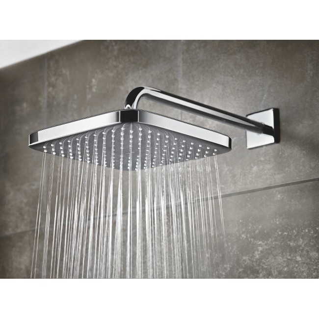 Grohe Tempesta 250 Cube Верхній душ з кронштейном до стіни з WaterSaving (26687000)