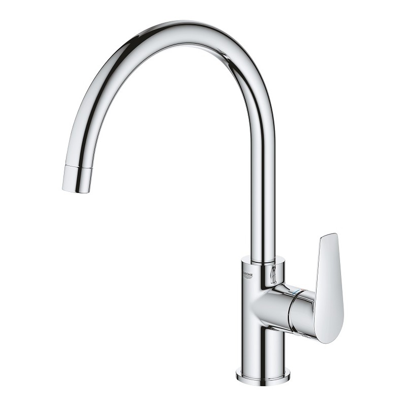 Grohe BauEdge Смеситель однорычажный для мойки (31367001
) Grohe BauEdge Смеситель однорычажный для мойки (31367001
)