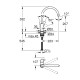 Grohe BauEdge Смеситель однорычажный для мойки (31367001
) Grohe BauEdge Смеситель однорычажный для мойки (31367001
)