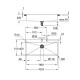 Grohe Мойка для кухни 1024 x 510 мм, 1 чаша, матовая, в уровень со столешницей (31586SD1)